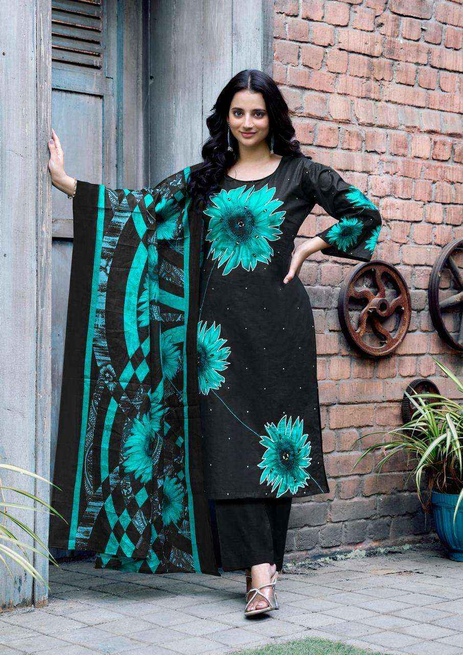 Yashika Dua Vol 5 Pure Cotton With Hand Work Salwar Kameez ( 8 Pcs Catalogue )