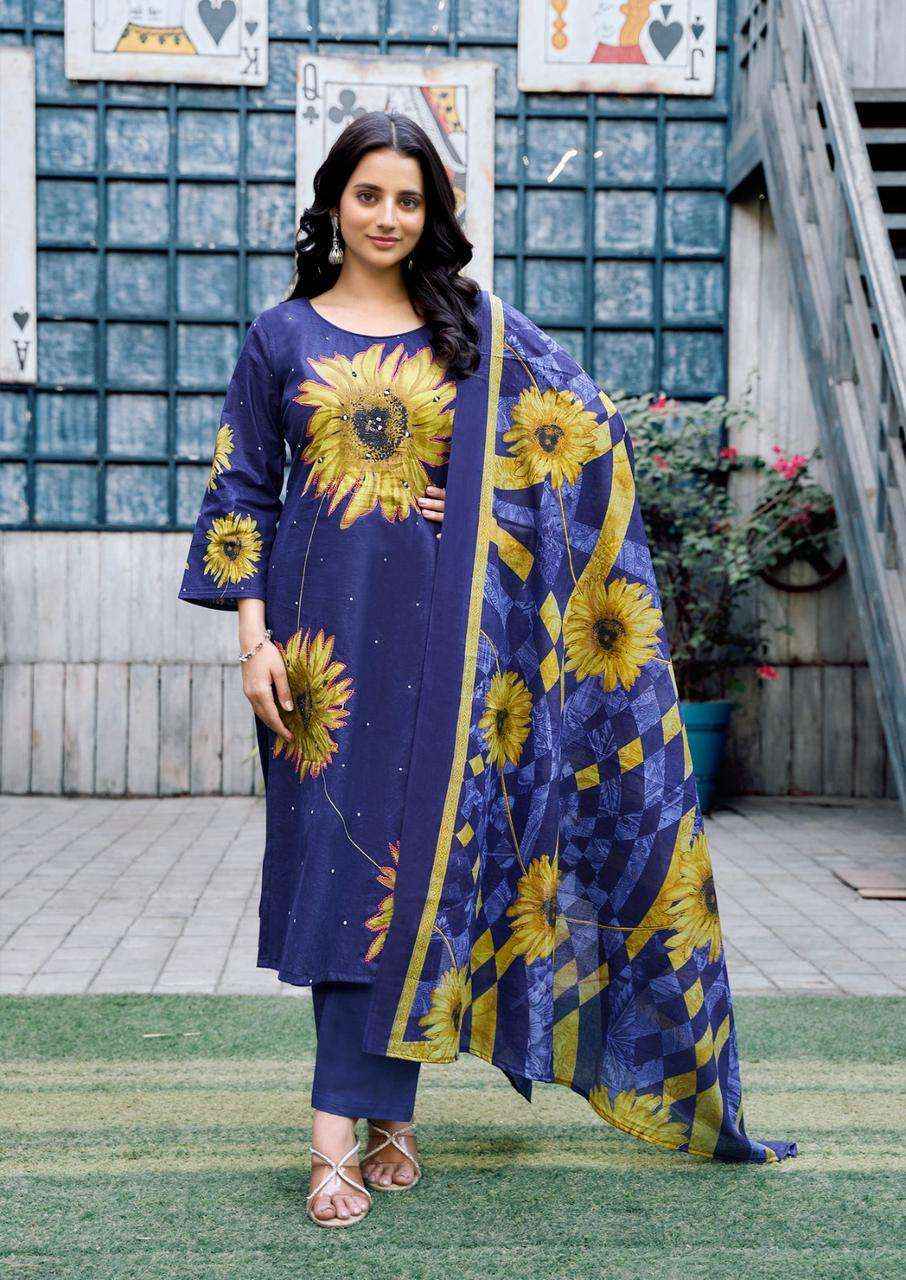 Yashika Dua Vol 5 Pure Cotton With Hand Work Salwar Kameez ( 8 Pcs Catalogue )