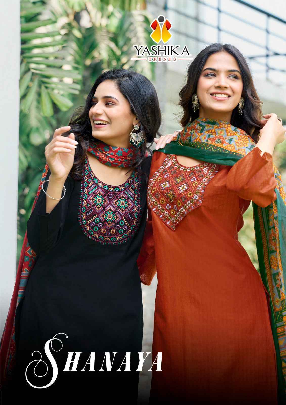 Yashika Shanaya Cotton Salwar Kameez Online Shopping Surat ( 8 pcs Catalogue )