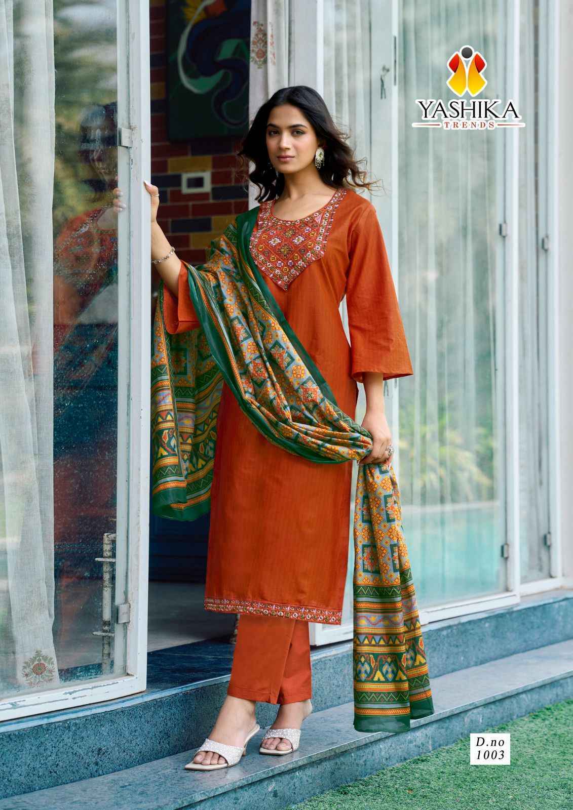 Yashika Shanaya Cotton Salwar Kameez Online Shopping Surat ( 8 pcs Catalogue )