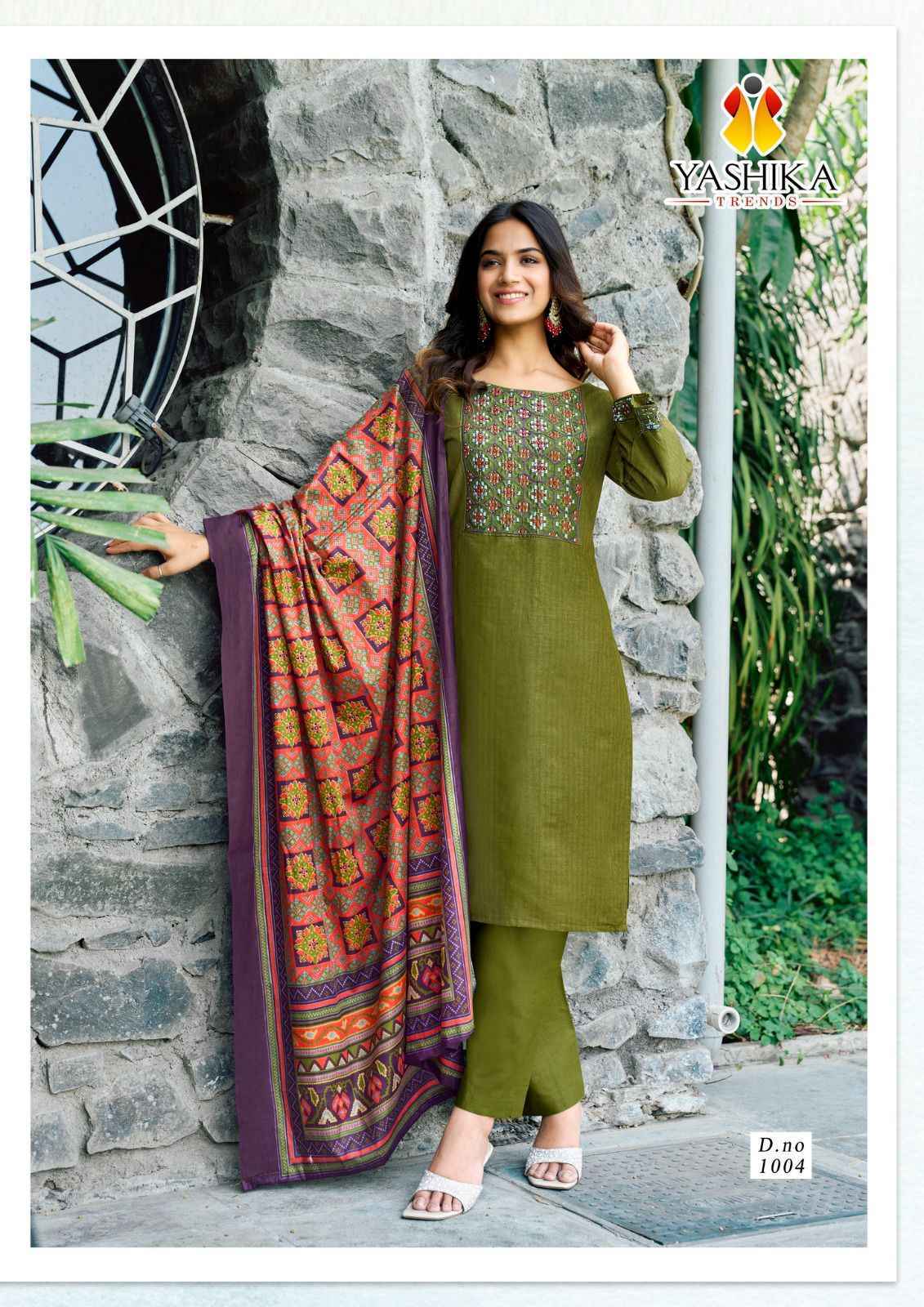 Yashika Shanaya Cotton Salwar Kameez Online Shopping Surat ( 8 pcs Catalogue )