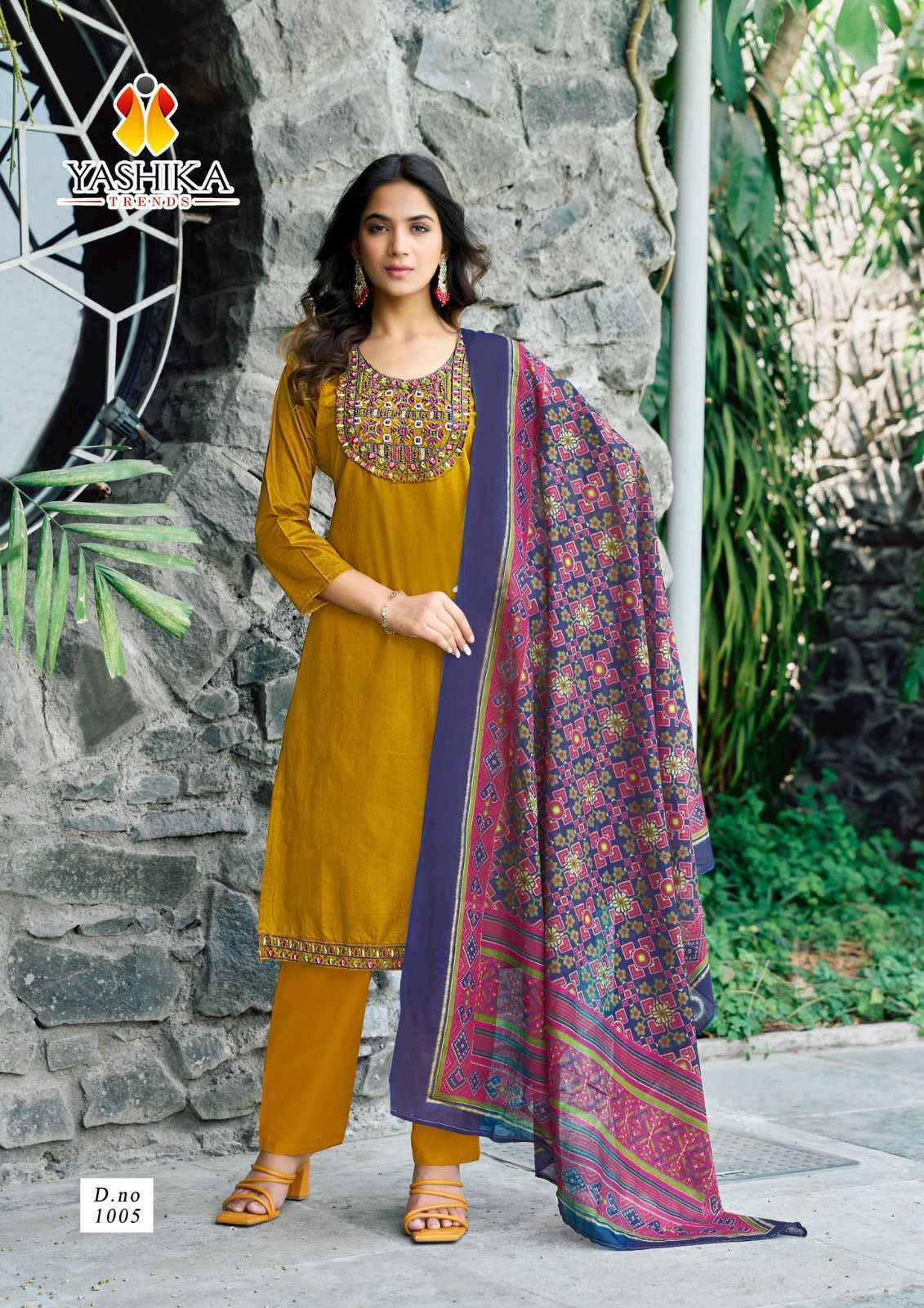 Yashika Shanaya Cotton Salwar Kameez Online Shopping Surat ( 8 pcs Catalogue )