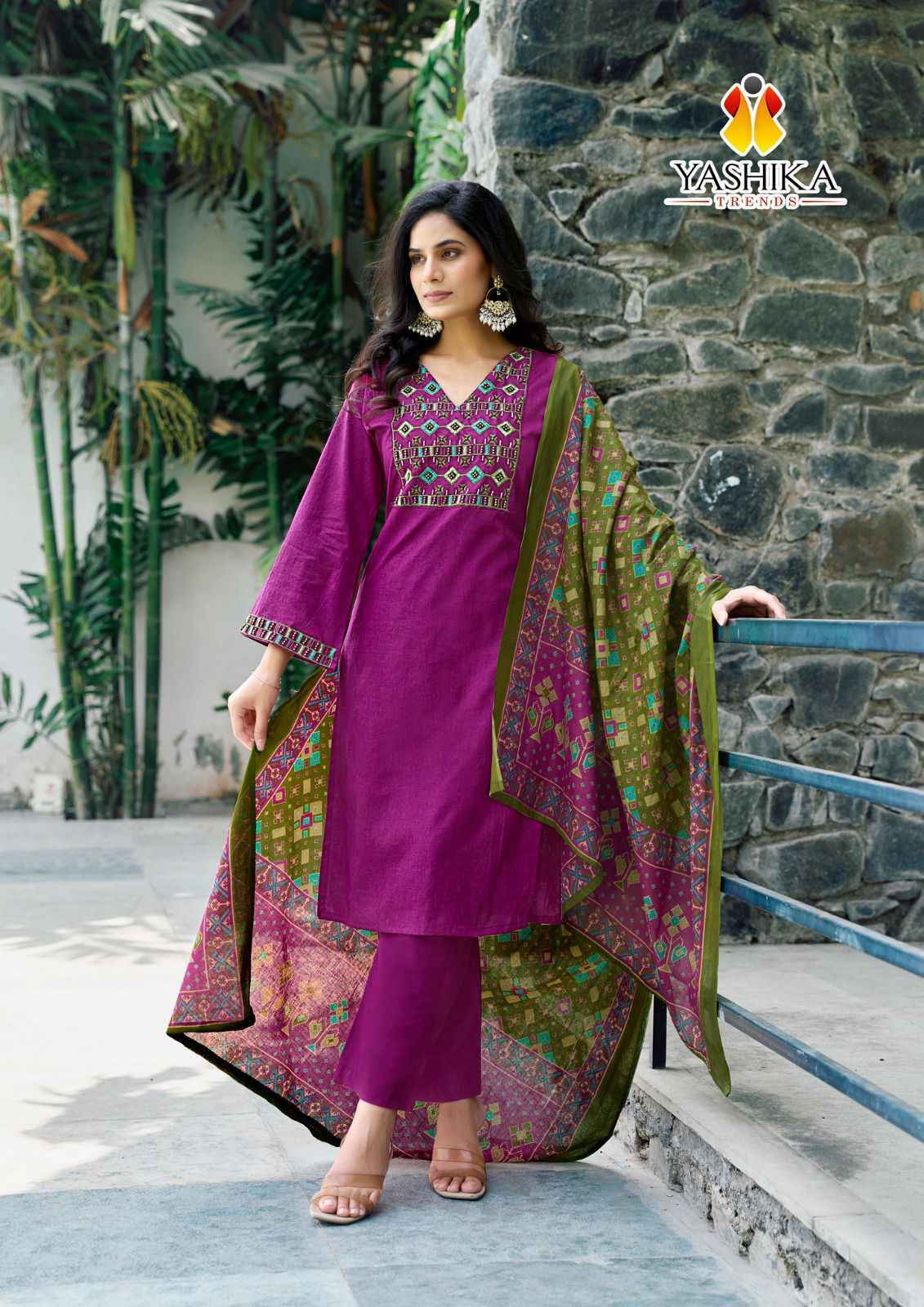 Yashika Shanaya Cotton Salwar Kameez Online Shopping Surat ( 8 pcs Catalogue )