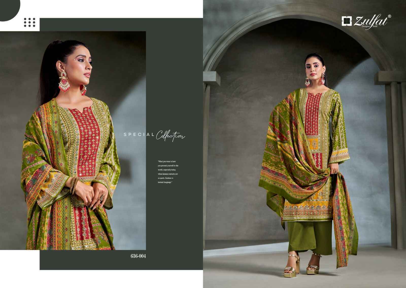Zulfat Designer Aayat Vol 15 Suits Wholesale Dress Material ( 6 Pcs Catalogue )