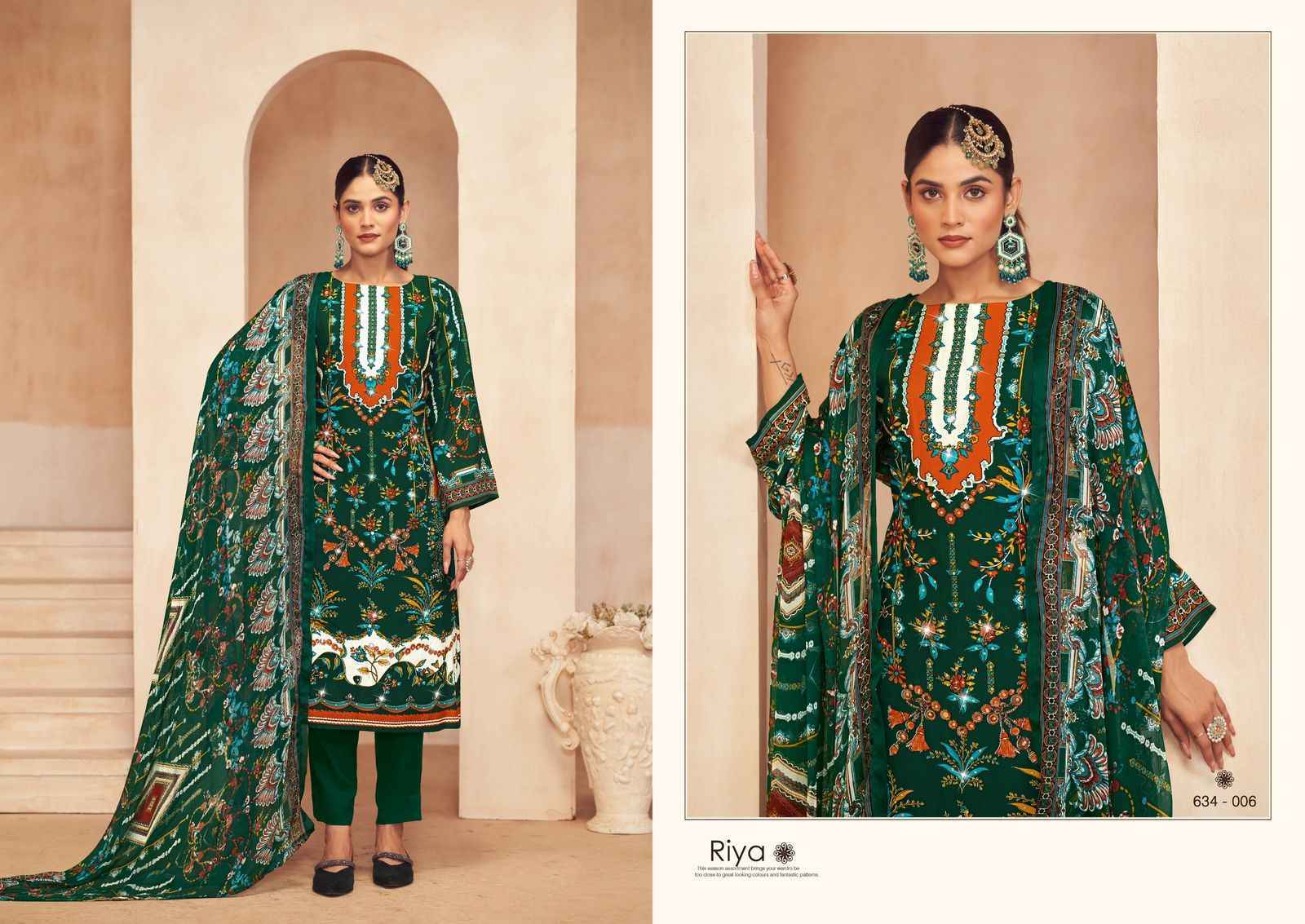 Zulfat Designer Riya Wholesal Viscouse Rayon Dress Material ( 6 pcs Catalogue )