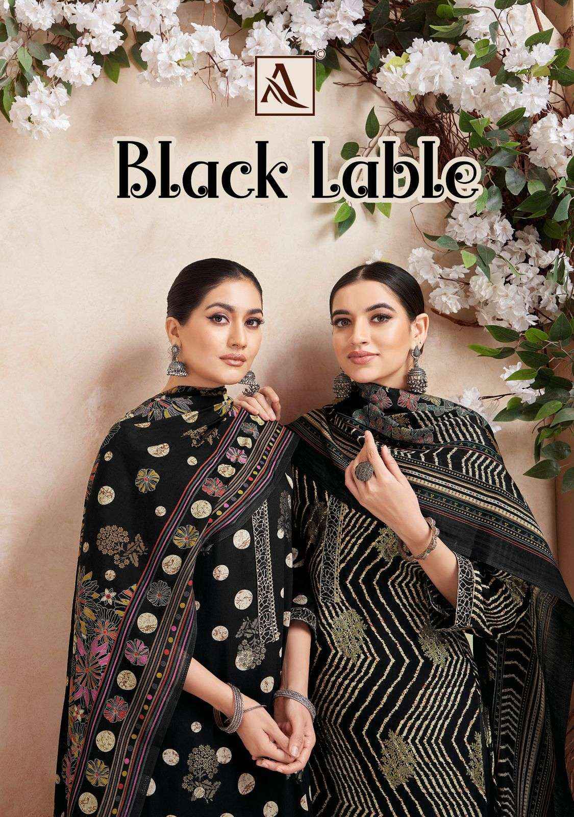 Alok Suit Black Lable Rayon Dress Material  ( 6 Pcs Catalogue )