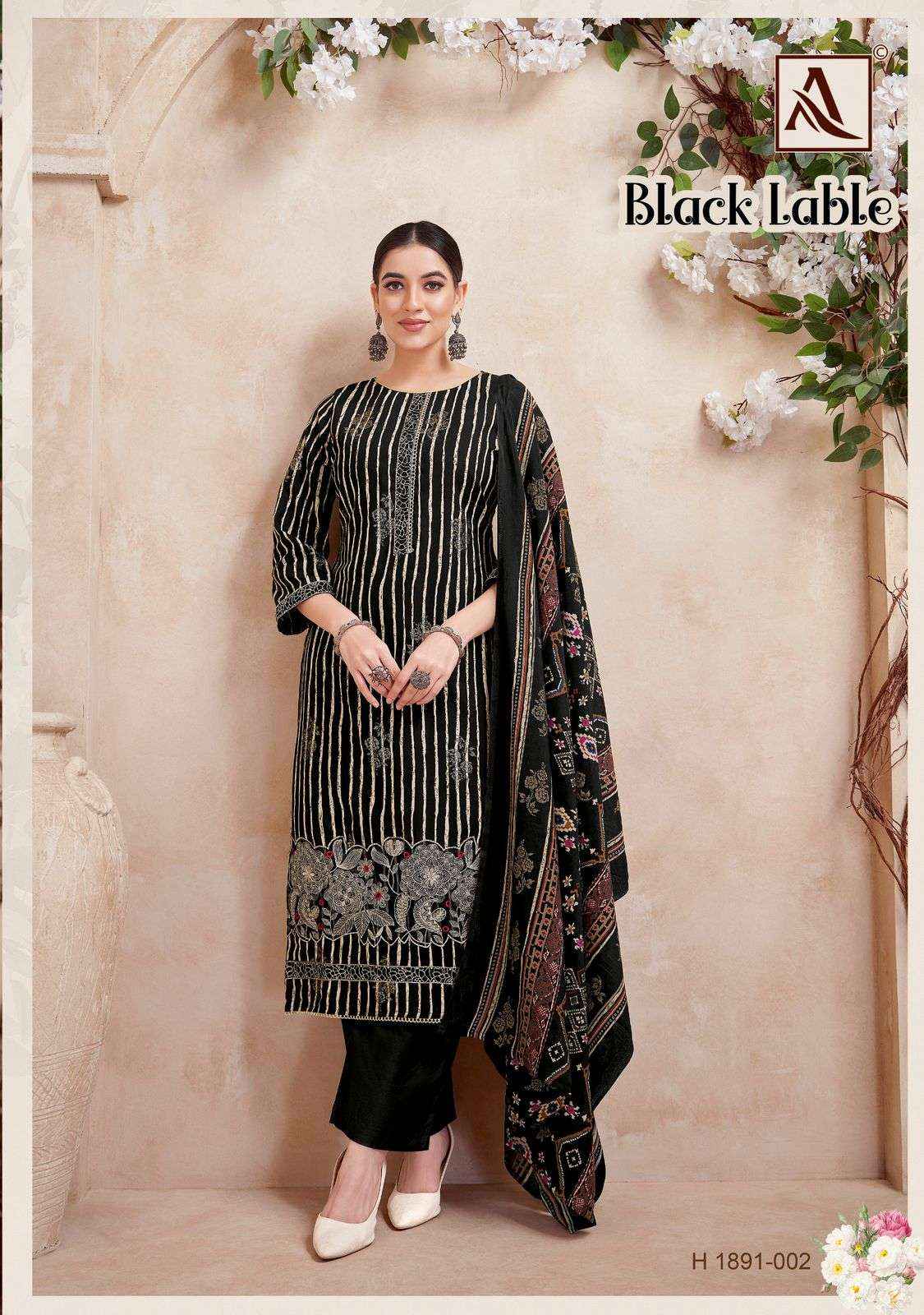 Alok Suit Black Lable Rayon Dress Material  ( 6 Pcs Catalogue )