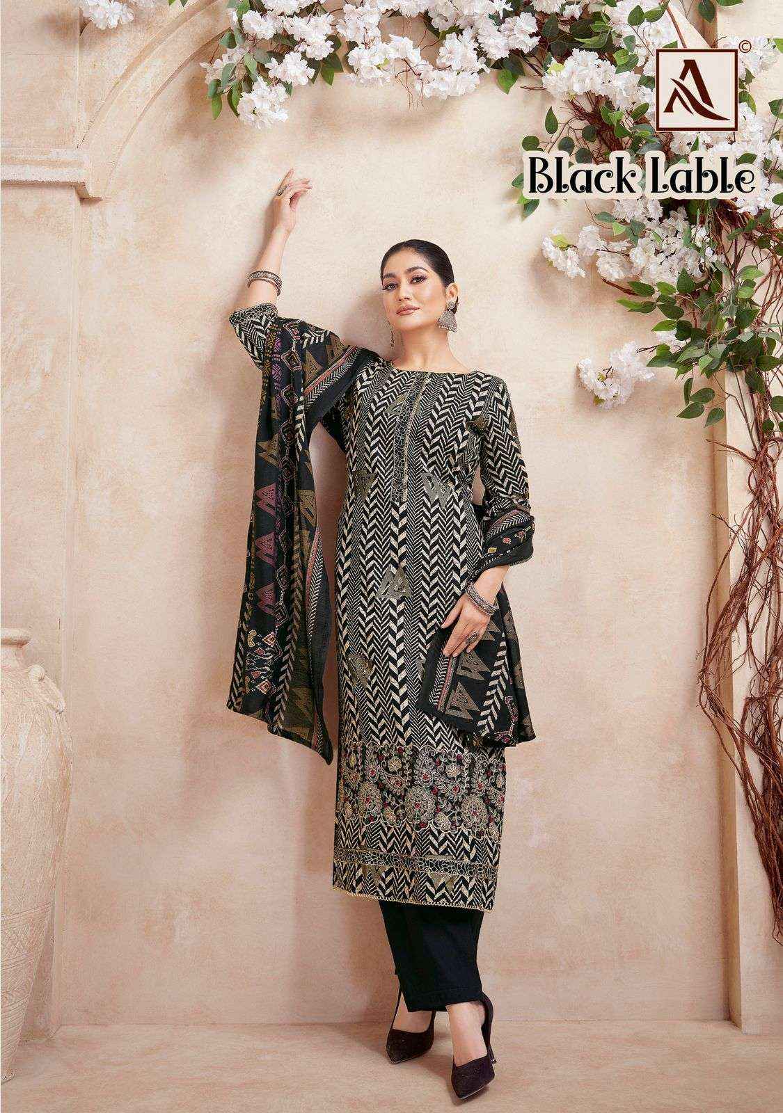 Alok Suit Black Lable Rayon Dress Material  ( 6 Pcs Catalogue )