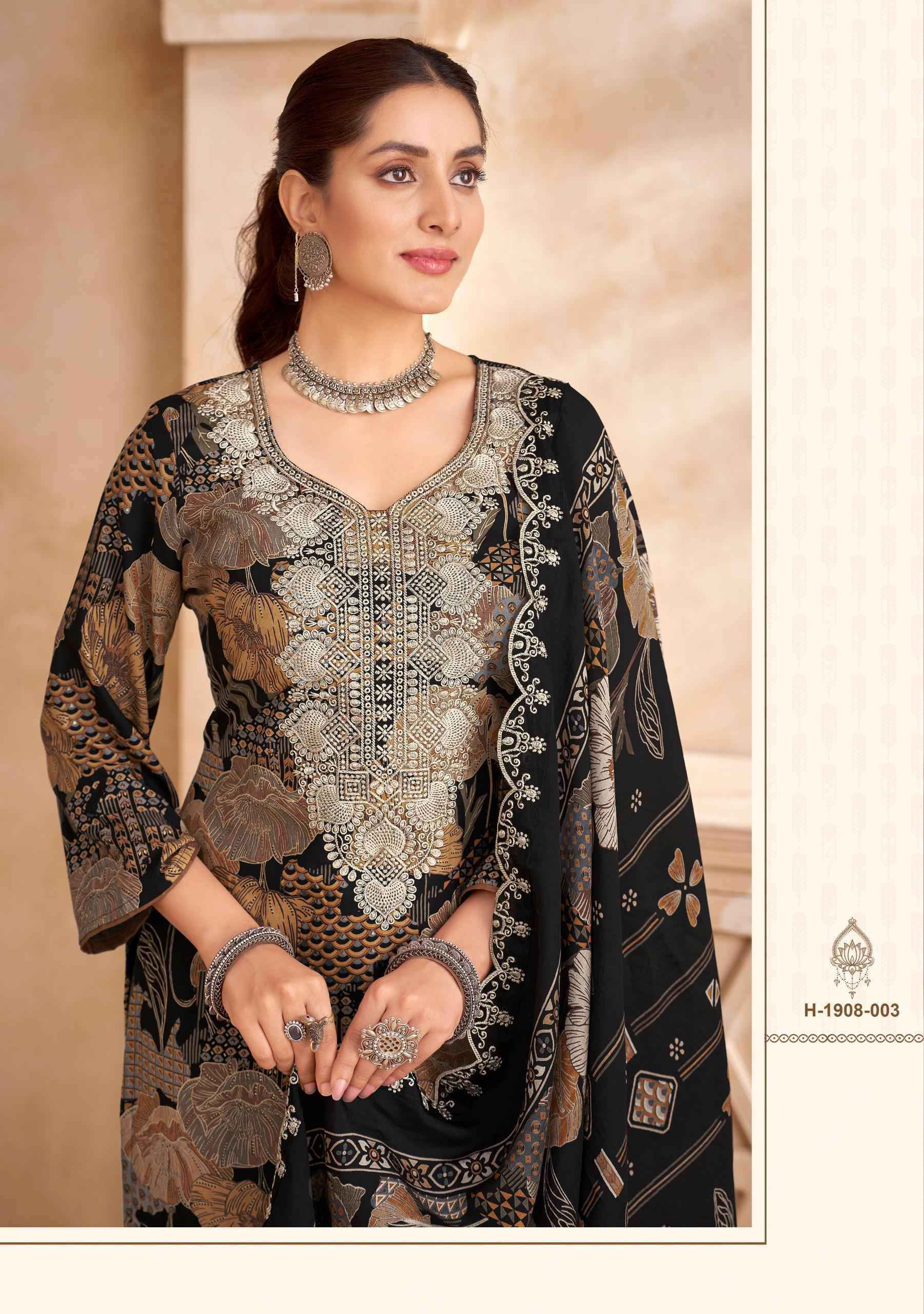 Alok Suits Black Diamond Edition-6 Rayon Dress Material Wholesale Market (6 pcs Catalogue)