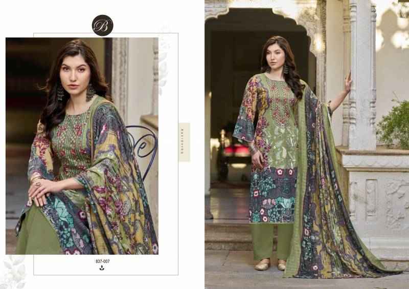 Belliza Designer Riwayat Vol 11 Rayon Digital Printed Dress Material ( 8 Pcs Catalogue )
