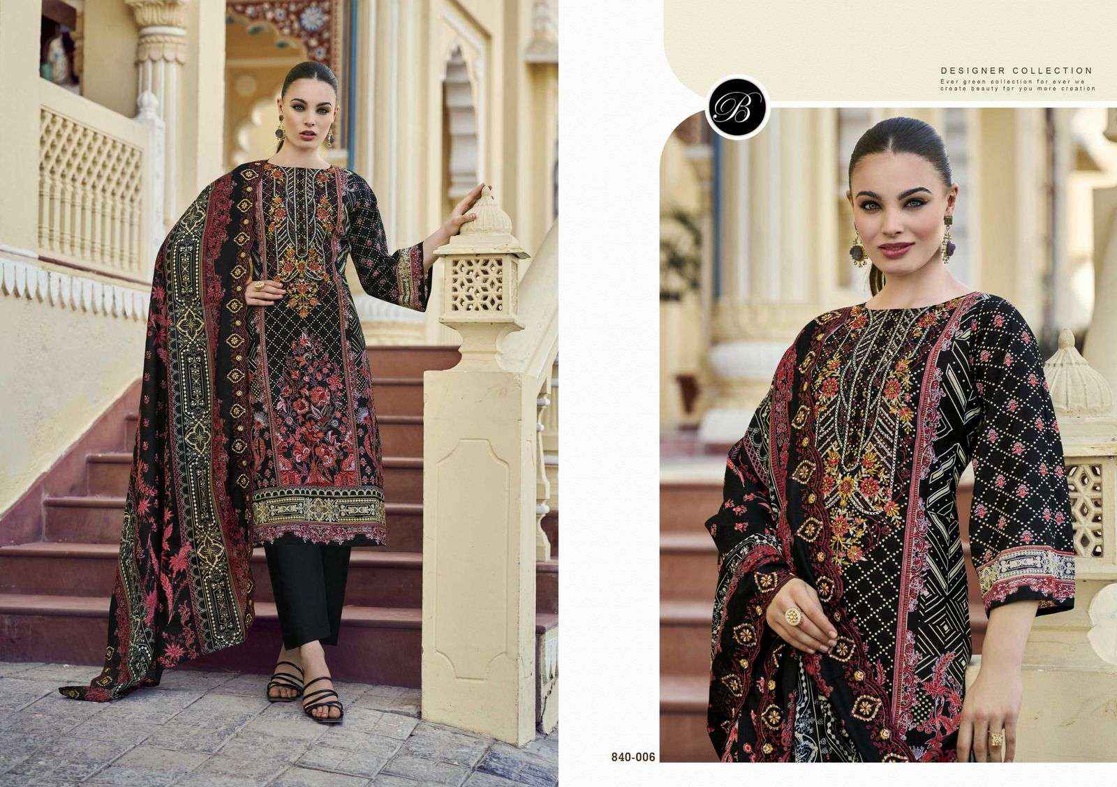 Belliza Guzarish Vol 22 Cotton Dress Material Wholesale Price ( 8 pcs Catalogue )