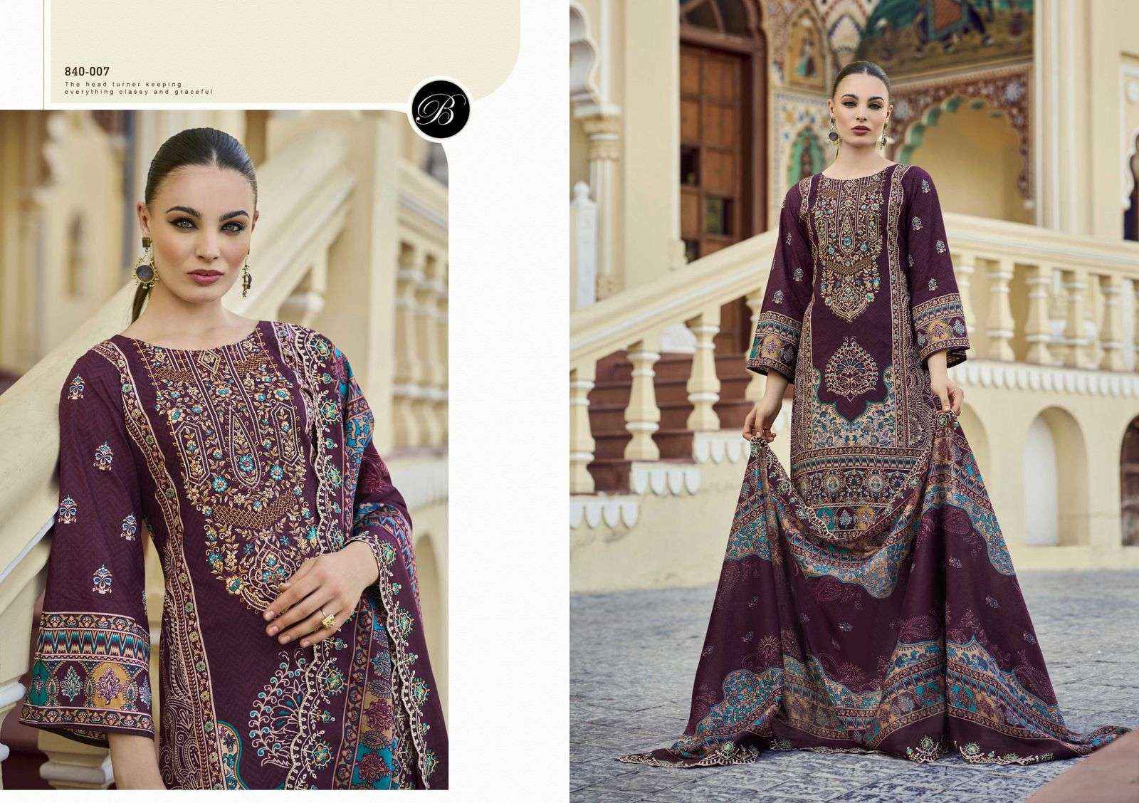 Belliza Guzarish Vol 22 Cotton Dress Material Wholesale Price ( 8 pcs Catalogue )