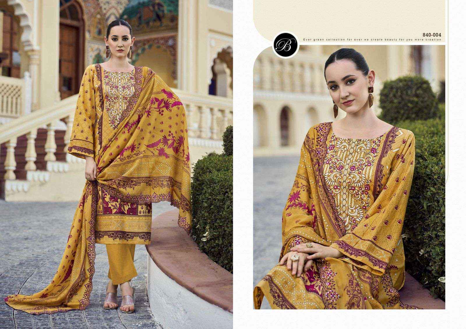 Belliza Guzarish Vol 22 Cotton Dress Material Wholesale Price ( 8 pcs Catalogue )