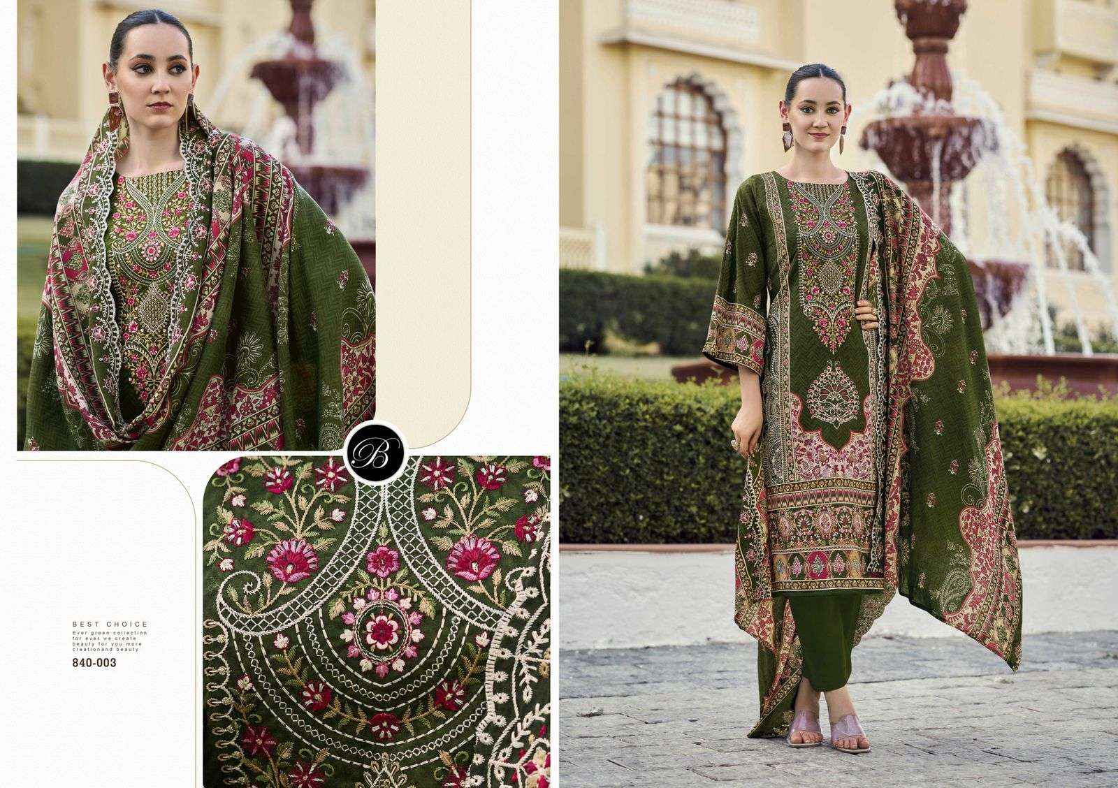 Belliza Guzarish Vol 22 Cotton Dress Material Wholesale Price ( 8 pcs Catalogue )