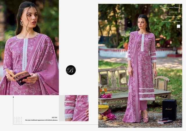 Belliza Raha Vol 2 Cotton Dress Material New Catalog Wholesale price ( 6 pcs Catalogue )