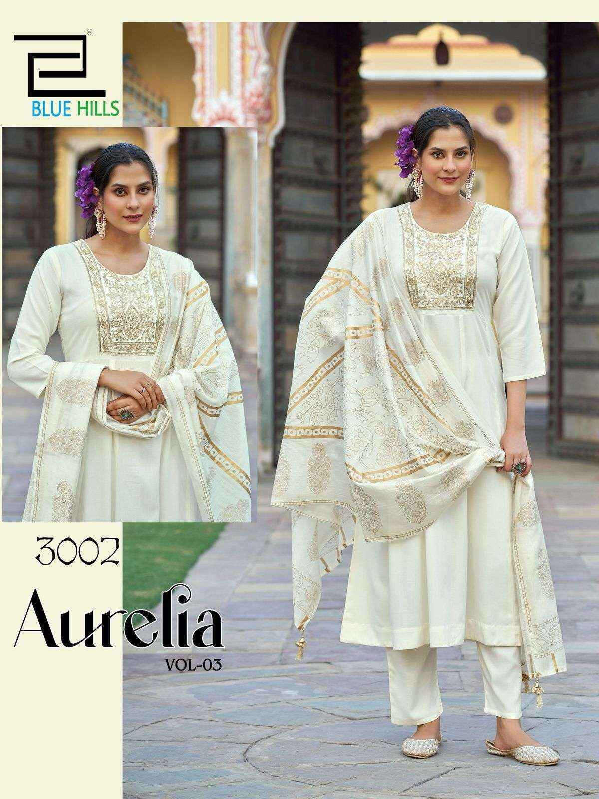 Blue Hills Aurelia Vol 3 Rayon Kurti Combo Wholesale Price ( 6 pcs Catalogue )
