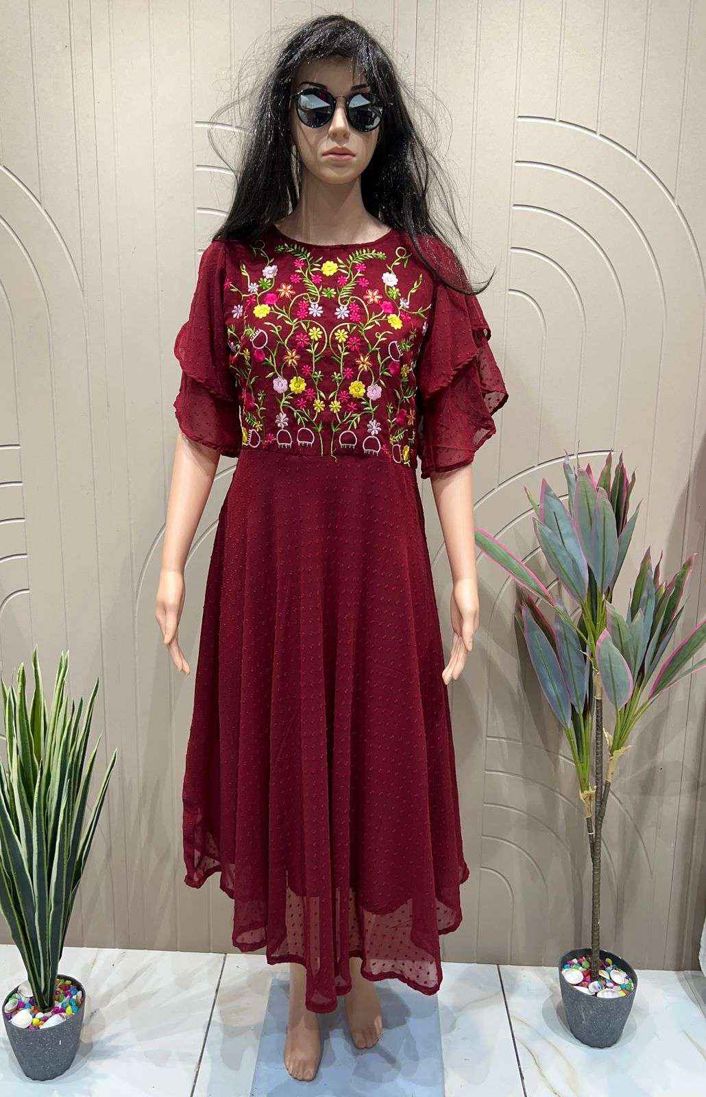 Blue Hills Sensations bell sleeves kurtis Wholesale Price ( 6 Pcs Catalogue )