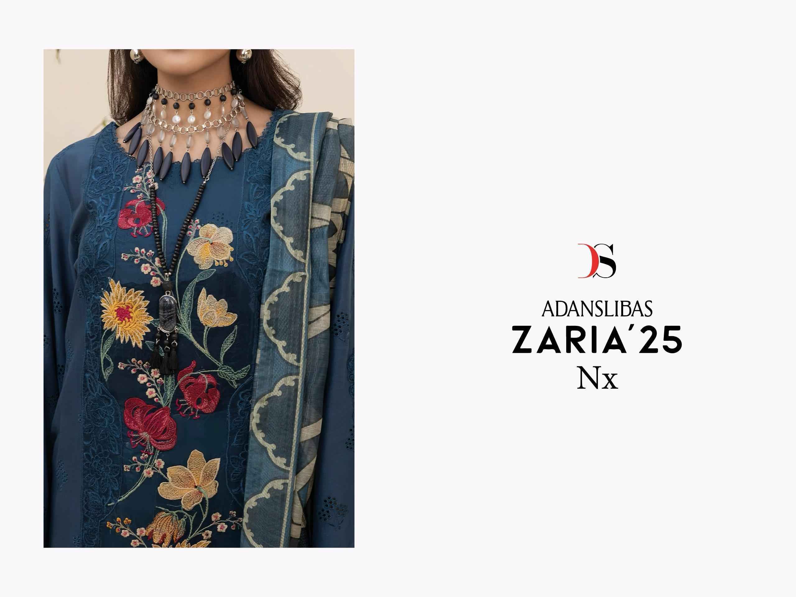 Deepsy Adanslibas Zaria Vol 25 Nx Cotton Pakistani Suits ( 4 pcs Catalogue )