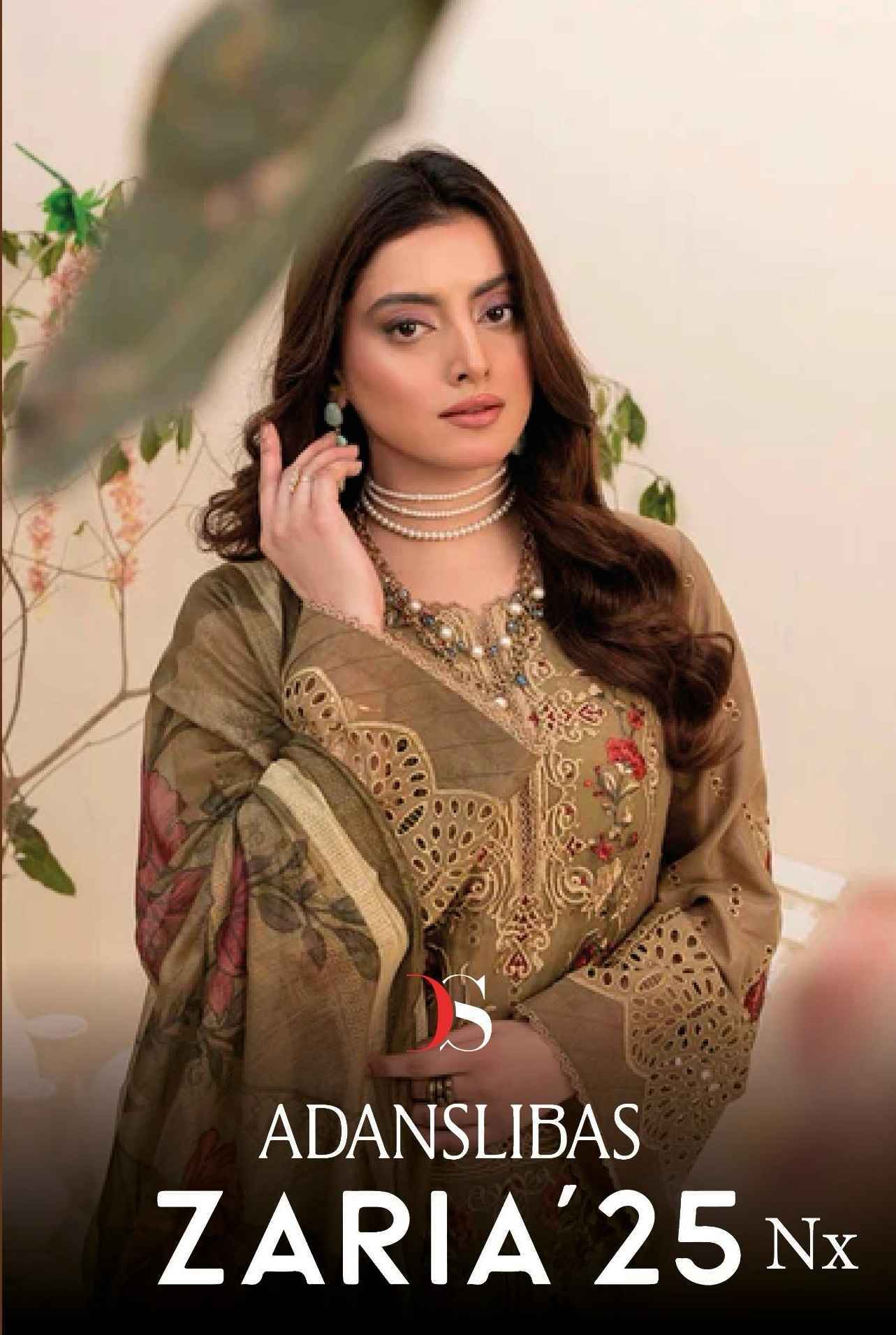 Deepsy Adanslibas Zaria Vol 25 Nx Cotton Pakistani Suits ( 4 pcs Catalogue )