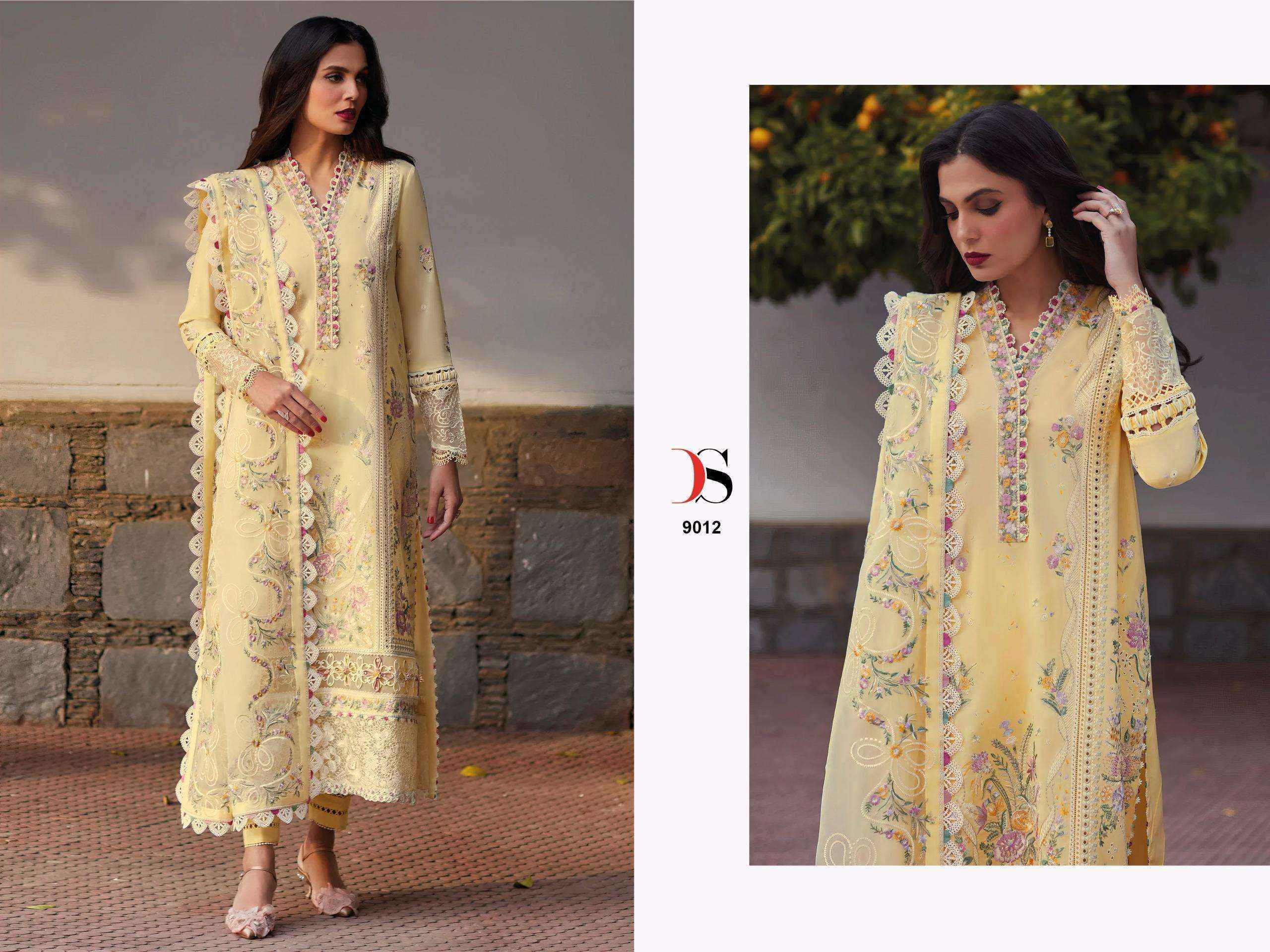 Deepsy Suits Elan Lawn 25 NX Cotton Suits Wholesale Price ( 5 pcs Catalogue )