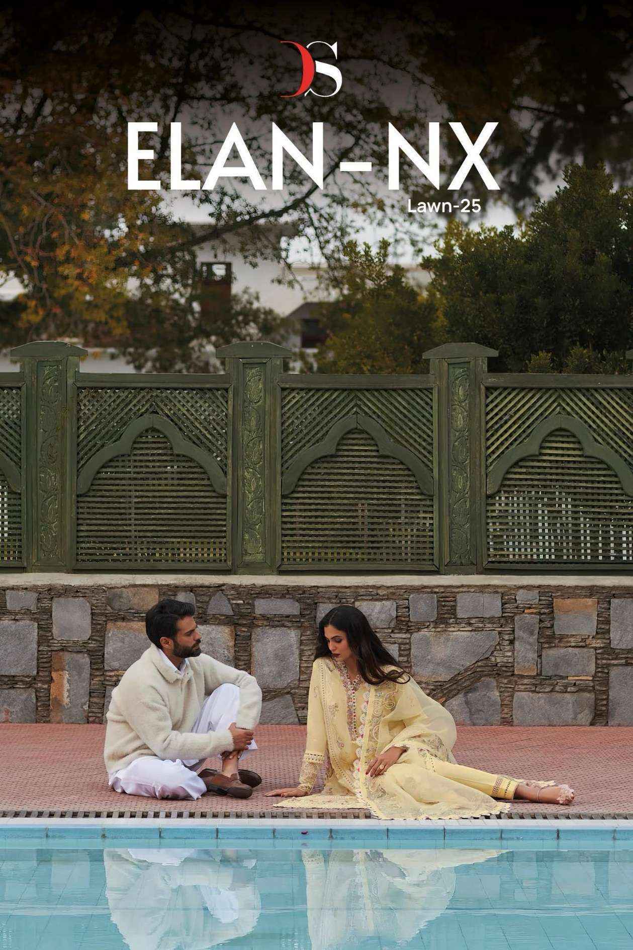 Deepsy Suits Elan Lawn 25 NX Cotton Suits Wholesale Price ( 5 pcs Catalogue )