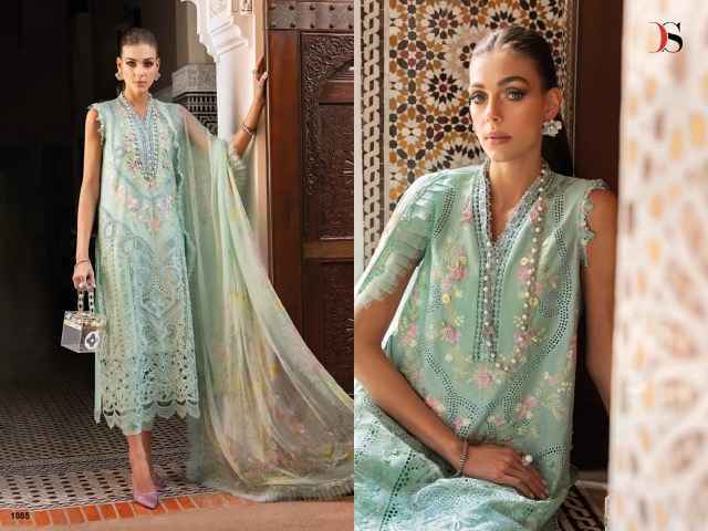 Deepsy Suits Maria B Voyage Lawn 25 Cotton Dress Material ( 6 pcs Catalogue )