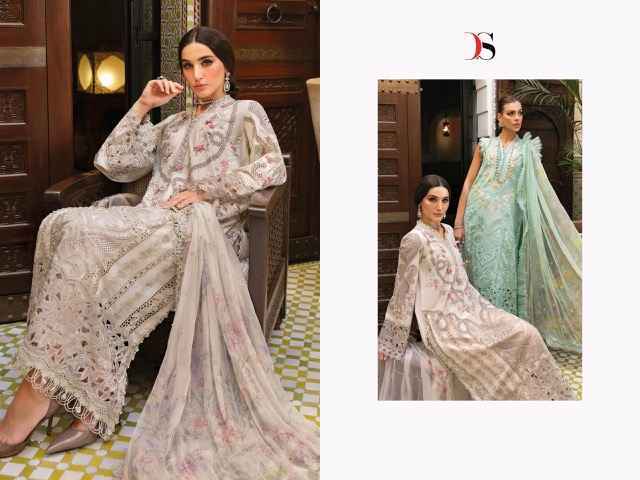 Deepsy Suits Maria B Voyage Lawn 25 Cotton Dress Material ( 6 pcs Catalogue )