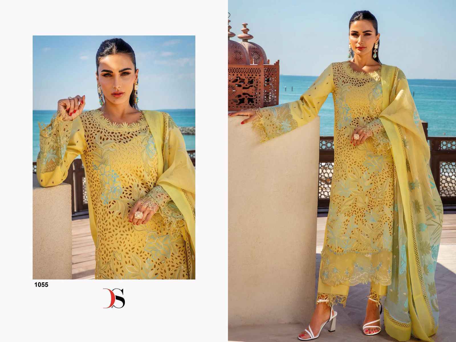 Deepsy Suits Qalamkar Vol 2 Cotton Unstitched Pakistani Suits ( 6 pcs Catalogue )
