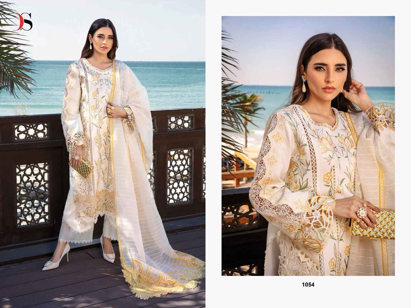 Deepsy Suits Qalamkar Vol 2 Cotton Unstitched Pakistani Suits ( 6 pcs Catalogue )