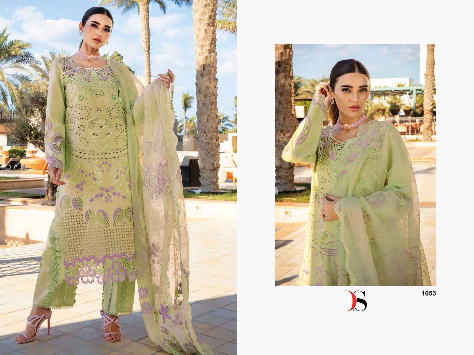 Deepsy Suits Qalamkar Vol 2 Cotton Unstitched Pakistani Suits ( 6 pcs Catalogue )