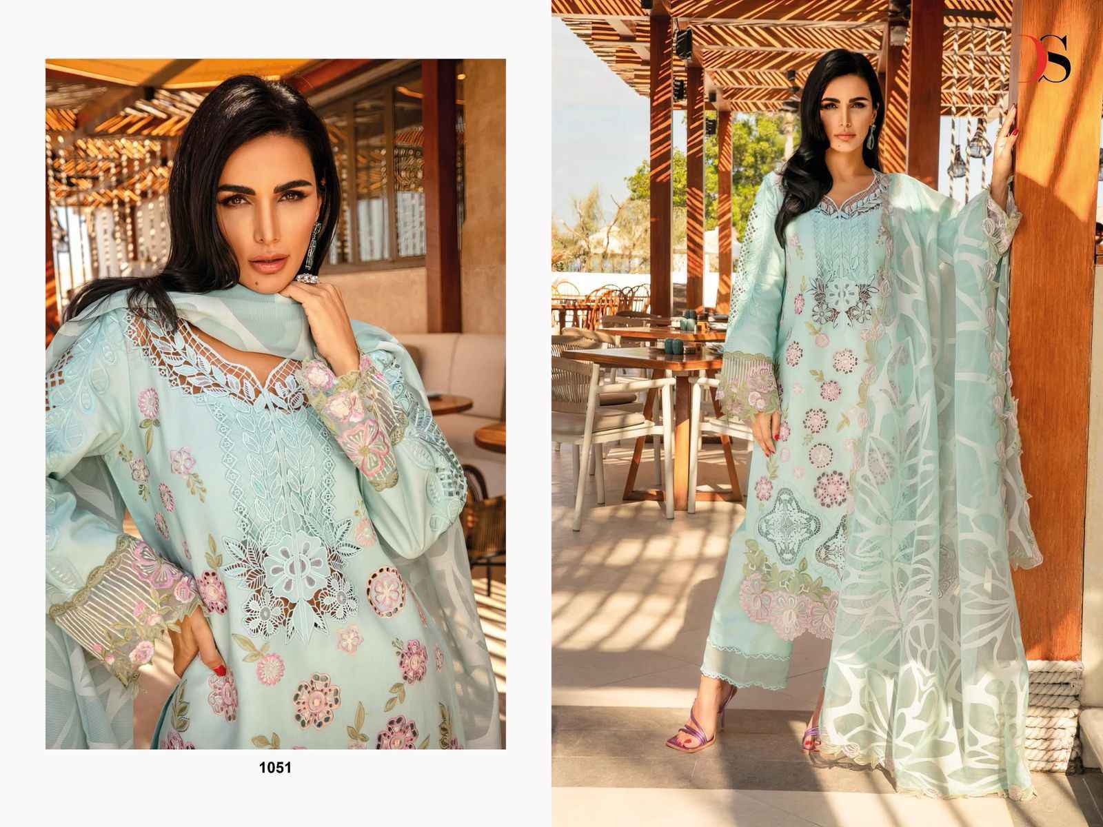 Deepsy Suits Qalamkar Vol 2 Cotton Unstitched Pakistani Suits ( 6 pcs Catalogue )