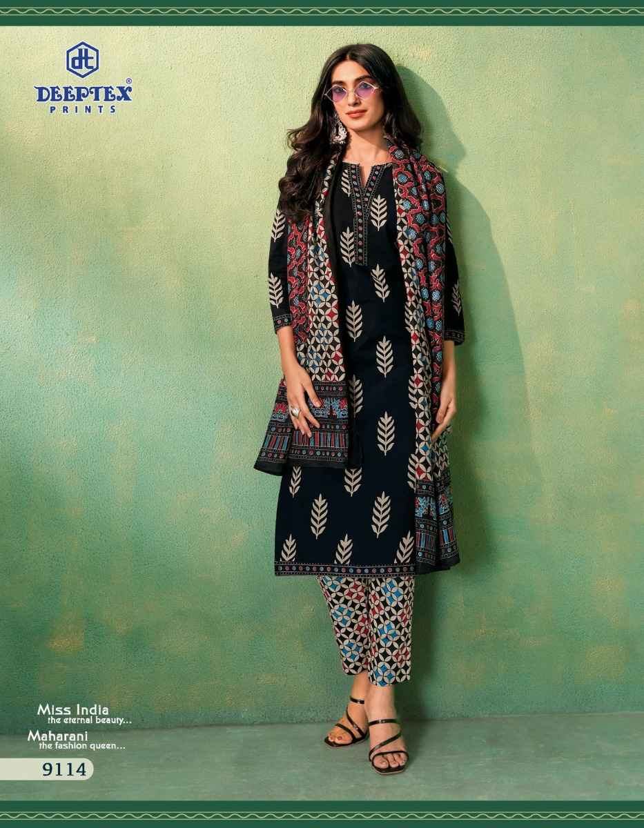 Deeptex Prints Miss India Vol 91 Cotton Printed Dress Material ( 16 Pcs Catalogue )