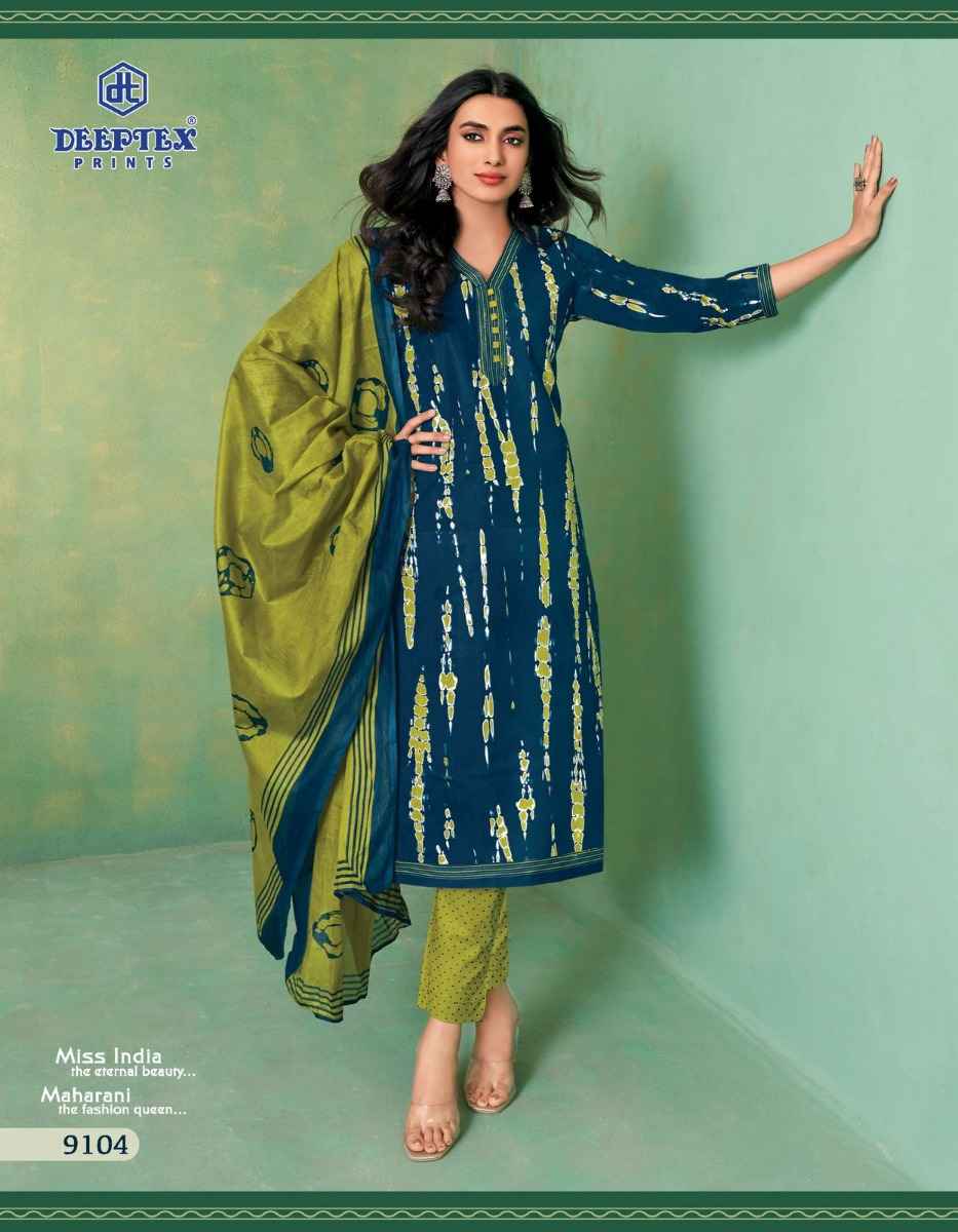 Deeptex Prints Miss India Vol 91 Cotton Printed Dress Material ( 16 Pcs Catalogue )