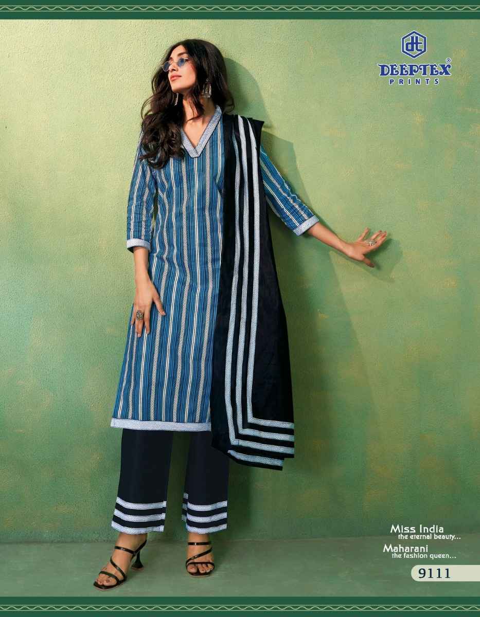 Deeptex Prints Miss India Vol 91 Cotton Printed Dress Material ( 16 Pcs Catalogue )