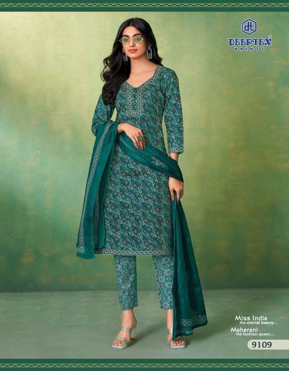 Deeptex Prints Miss India Vol 91 Cotton Printed Dress Material ( 16 Pcs Catalogue )