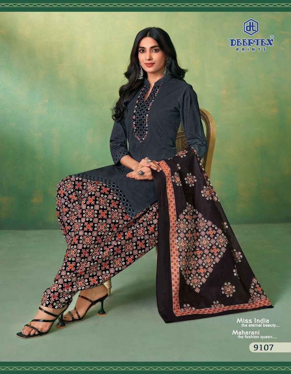 Deeptex Prints Miss India Vol 91 Cotton Printed Dress Material ( 16 Pcs Catalogue )
