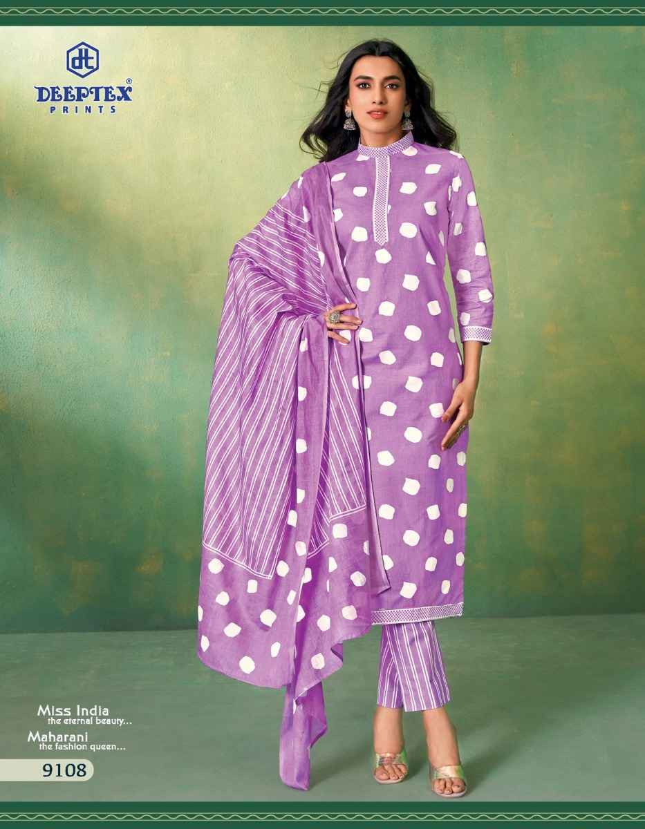 Deeptex Prints Miss India Vol 91 Cotton Printed Dress Material ( 16 Pcs Catalogue )