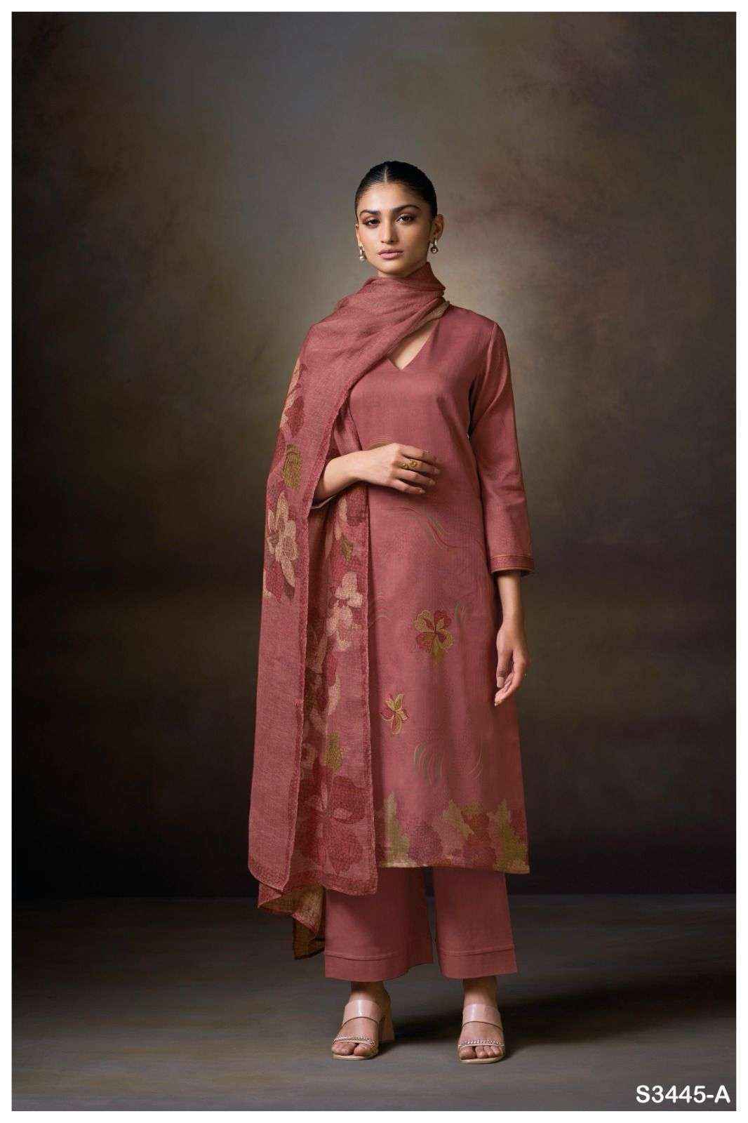 Ganga Macie-S3445 Cotton Salwar Kameez Wholesale Price  (4 pcs Catalogue)