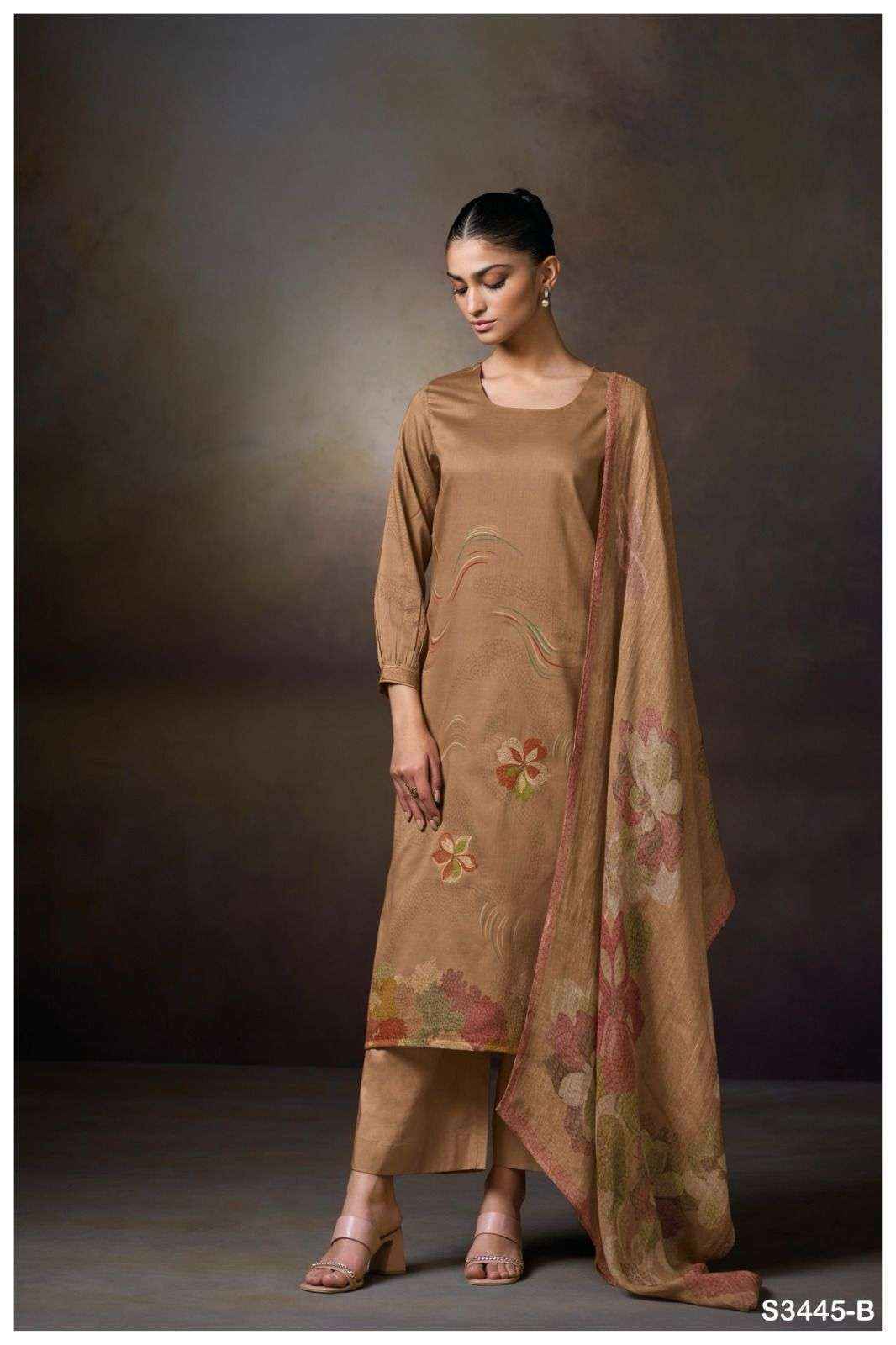 Ganga Macie-S3445 Cotton Salwar Kameez Wholesale Price  (4 pcs Catalogue)