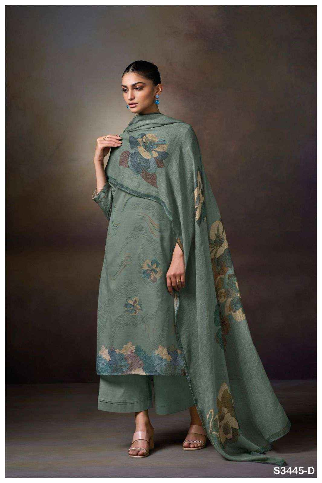 Ganga Macie-S3445 Cotton Salwar Kameez Wholesale Price  (4 pcs Catalogue)