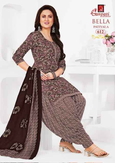 Ganpati Bella Patiyala Vol 6 Readymade Cotton Salwar Suits ( 15 pcs Catalogue )