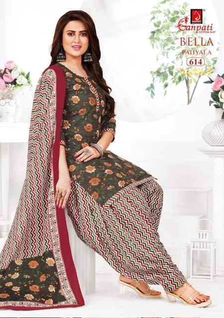 Ganpati Bella Patiyala Vol 6 Readymade Cotton Salwar Suits ( 15 pcs Catalogue )