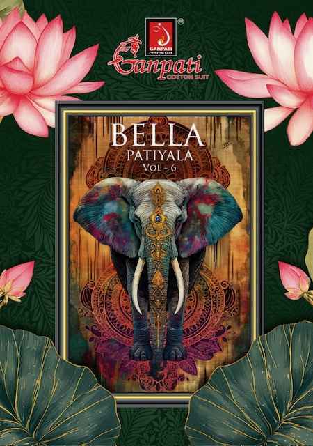 Ganpati Bella Patiyala Vol 6 Readymade Cotton Salwar Suits ( 15 pcs Catalogue )