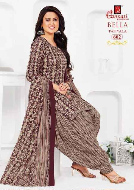 Ganpati Bella Patiyala Vol 6 Readymade Cotton Salwar Suits ( 15 pcs Catalogue )