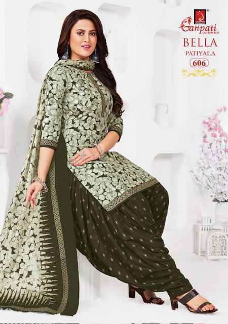 Ganpati Bella Patiyala Vol 6 Readymade Cotton Salwar Suits ( 15 pcs Catalogue )