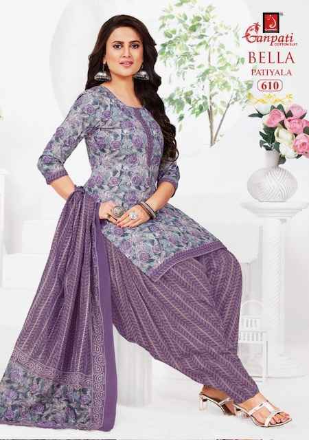 Ganpati Bella Patiyala Vol 6 Readymade Cotton Salwar Suits ( 15 pcs Catalogue )