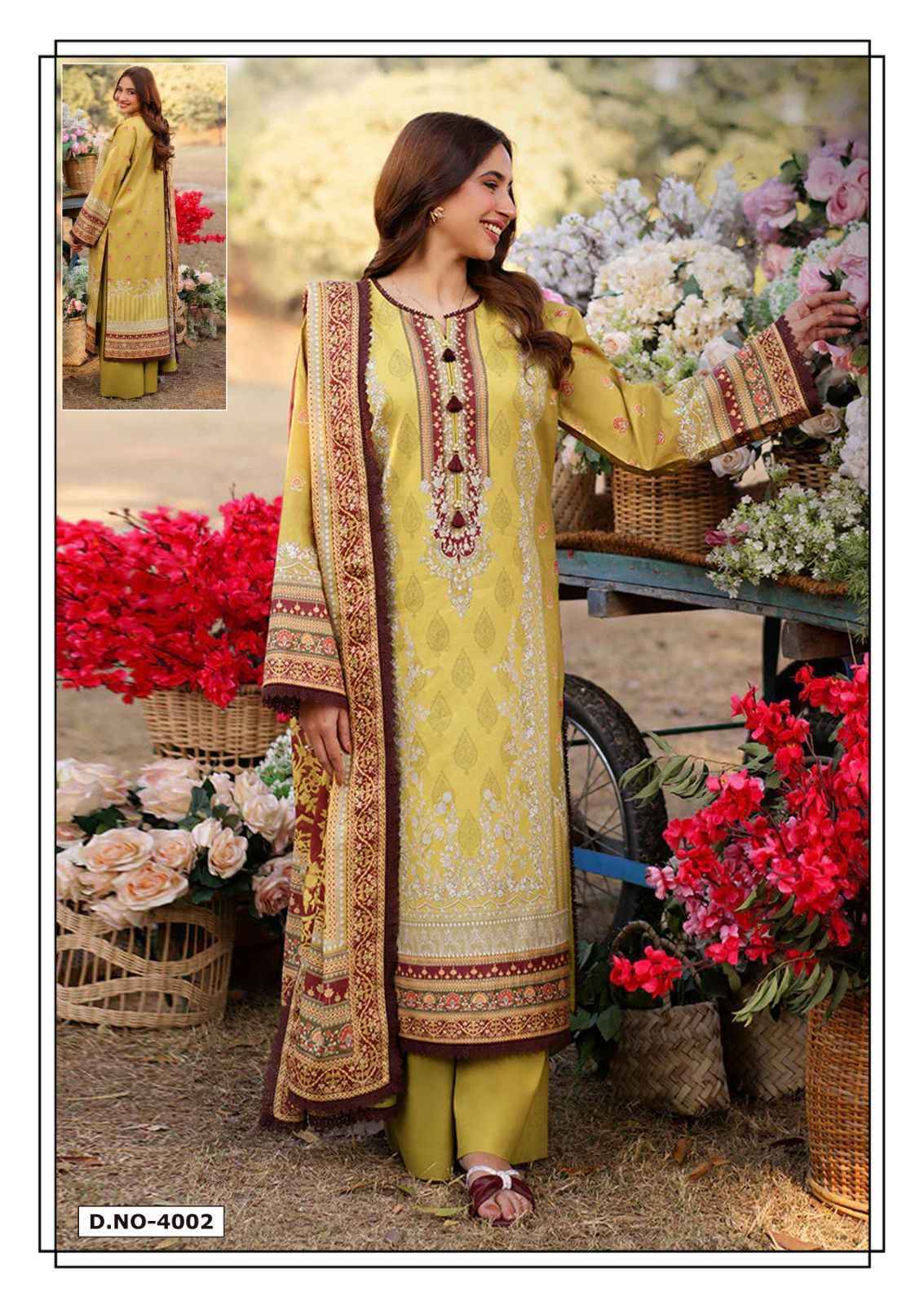 Hala Ramsha Vol 4 Cotton Pakistani Suits New Catalog ( 6 pcs Catalogue )