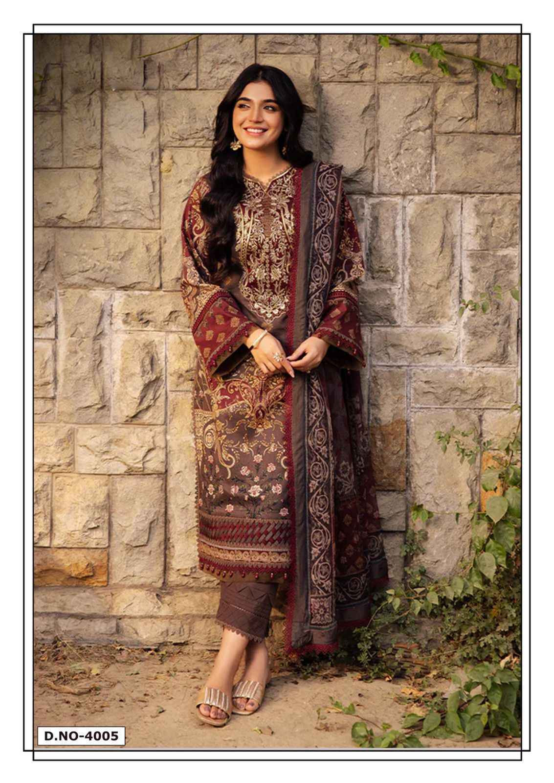 Hala Ramsha Vol 4 Cotton Pakistani Suits New Catalog ( 6 pcs Catalogue )