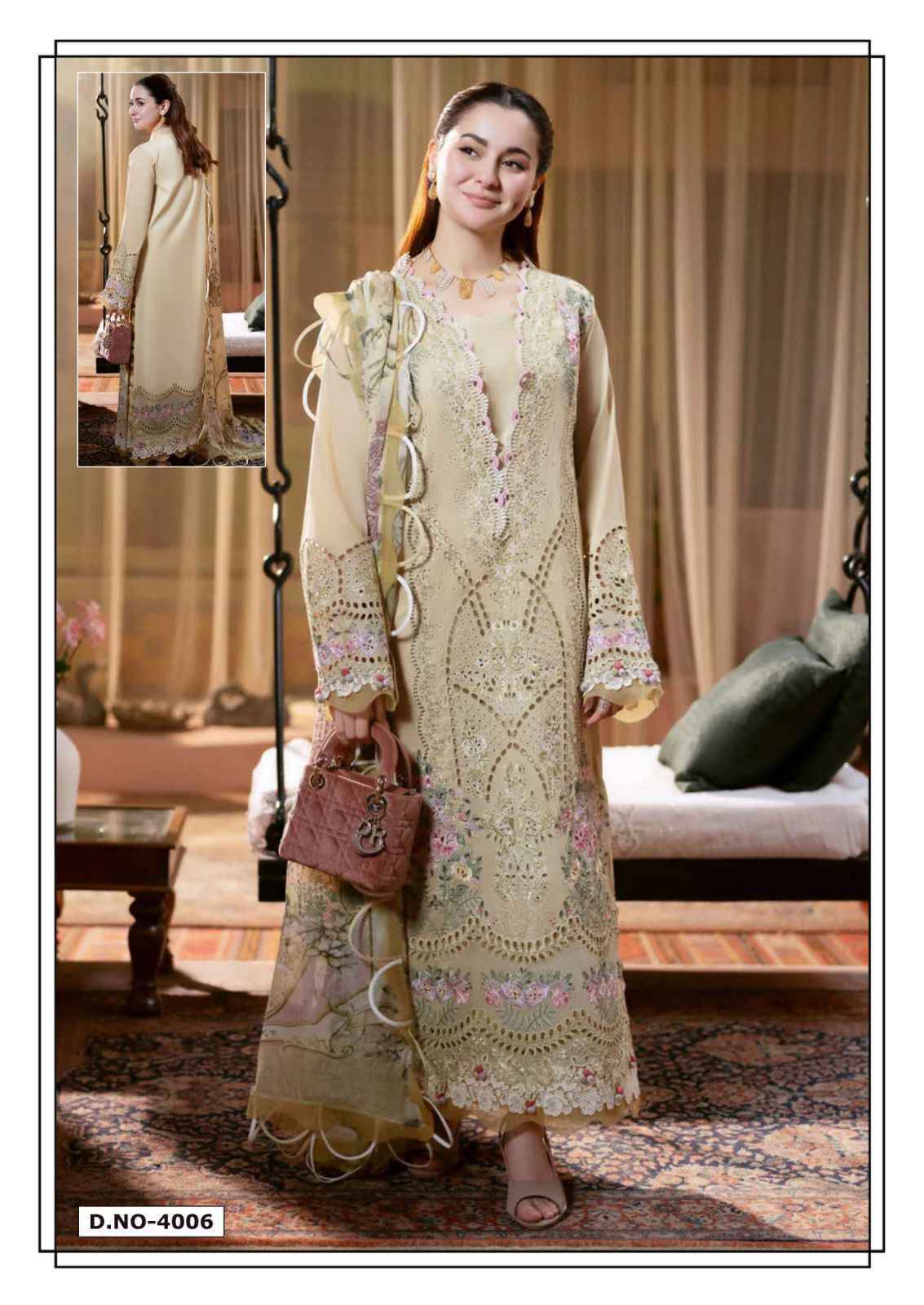 Hala Ramsha Vol 4 Cotton Pakistani Suits New Catalog ( 6 pcs Catalogue )