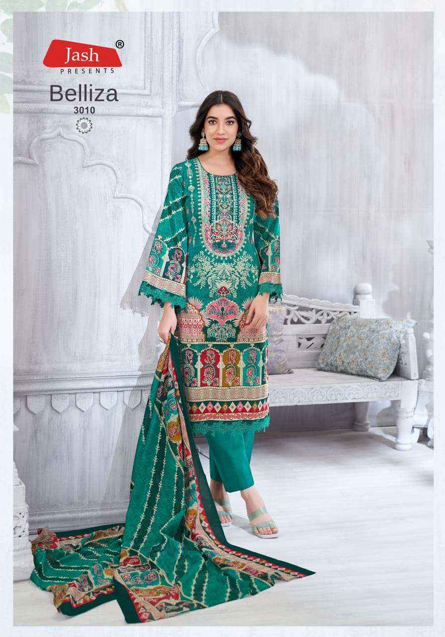 Jash Belliza Vol 3 Cotton Pakistani Salwar Kameez ( 10 pcs Catalogue )